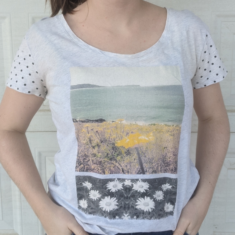 Polka dot tee